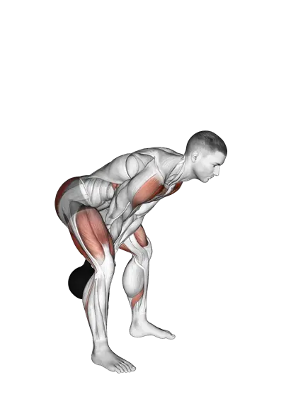 Kettlebell Swing — movement illustration 1