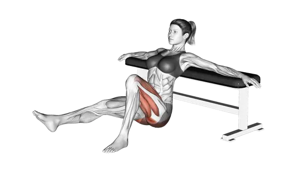 Single-Leg Hip Thrust — movement illustration 1
