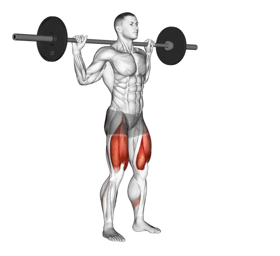 Barbell Lateral Lunge — movement illustration 1