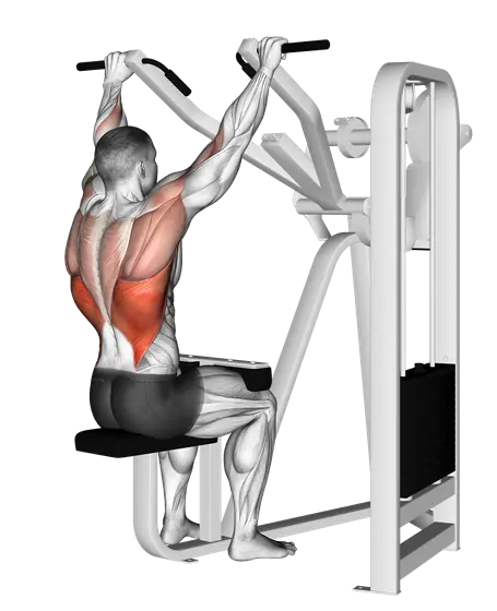 Machine Front Pulldown — movement illustration 1